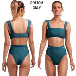 Vitamin A Swim COCO High Waisted Bikini Bottom